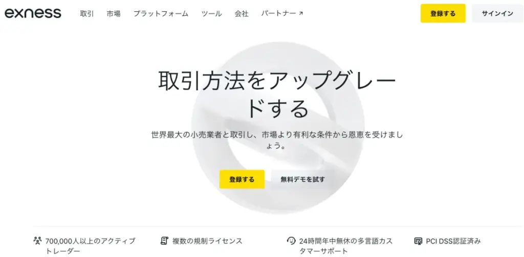 ExnessはMT4対応のおすすめ仮想通貨FX取引所