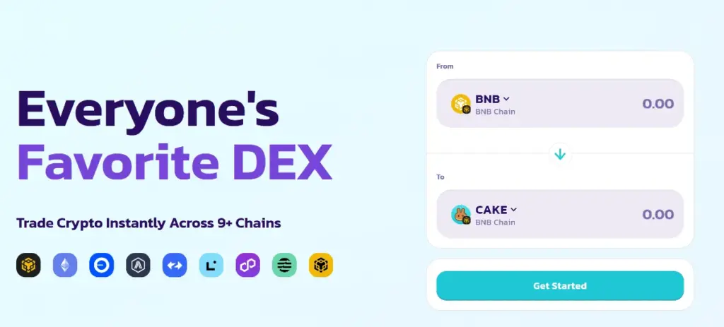 PancakeSwapはおすすめのDEX(分散型取引所)